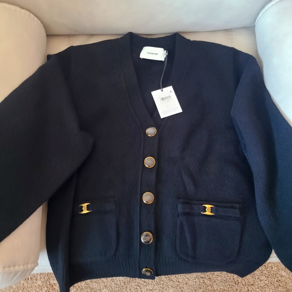 COACH Heritage C Cardigan